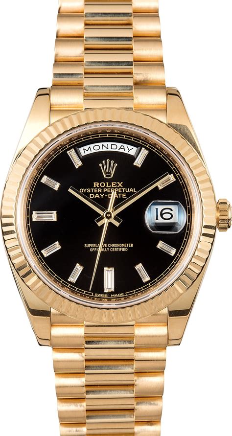 rolex 40 mm|rolex presidential 40mm price.